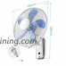 Electric Fan - 16 Inch 3 Speed Remote Control Mechanical Electric Fan Household Industrial Wall Hanging Fan (Color : 02) - B07G5339PV